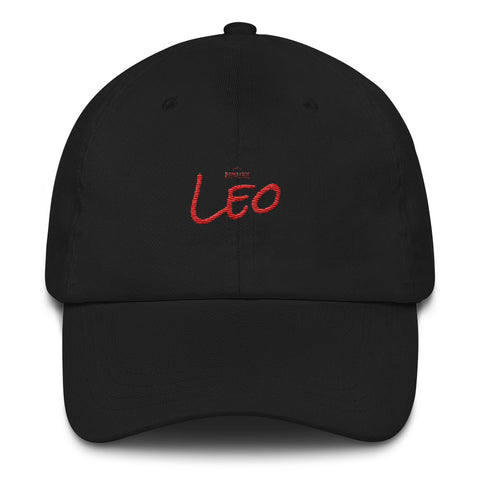 Bonafide Leo Dad hat (Red Edition)
