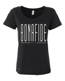 Bonafide Sagittarius Ladies Sheer Scoopneck T-shirt - Bonafide Zodiac Apparel