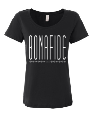 Bonafide Taurus Sheer Ladies Scoopneck T-shirt - Bonafide Zodiac Apparel