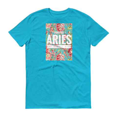 Light Floral Bonafide Aries T-Shirt