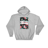 Unisex Floral Aquarius Hooded Sweatshirt