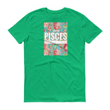 Light Floral Bonafide Pisces T-Shirt