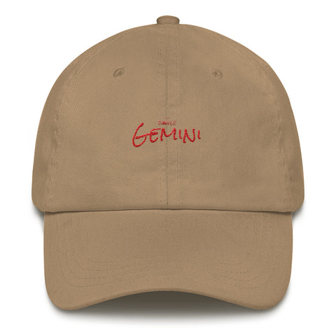 Bonafide Gemini Dad hat (Red Edition)