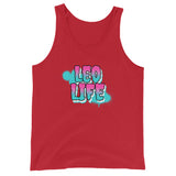 Graffiti Leo Tank Top