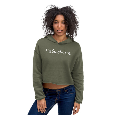 One Word to Describe Crop Hoodie (Scorpio)