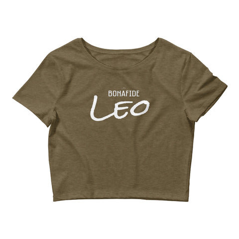 Bonafide Leo Crop Tee (Super Fitted)