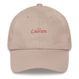 Bonafide Cancer Dad hat (Red Edition)