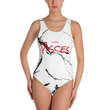 Bonafide Pisces All-Over Print One-Piece Swimsuit