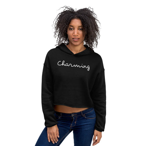 One Word to Describe Crop Hoodie (Libra)