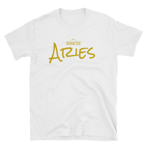 Bonafide Aries T-Shirt (Gold Edition)