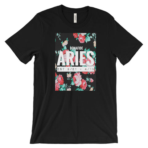 Floral Bonafide Aries t-shirt