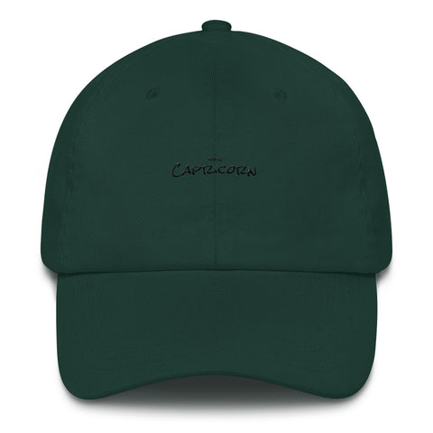 Bonafide Capricorn Dad hat (Black Edition)