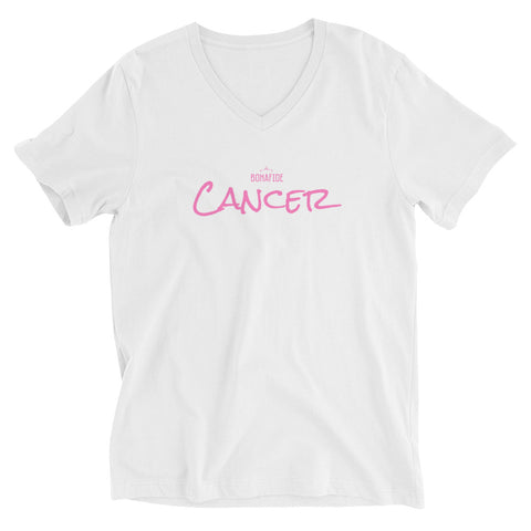 Unisex Short Sleeve V-Neck T-Shirt