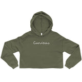"One Word Describe" Crop Hoodie (Gemini)