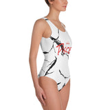Bonafide Pisces All-Over Print One-Piece Swimsuit