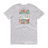 Light Floral Bonafide Pisces T-Shirt