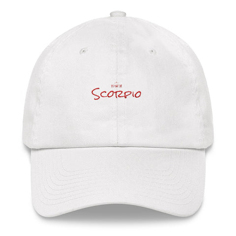 Bonafide Scorpio Dad hat (Red Edition)