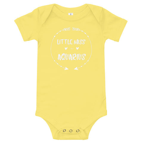 Little Miss Aquarius Onesie