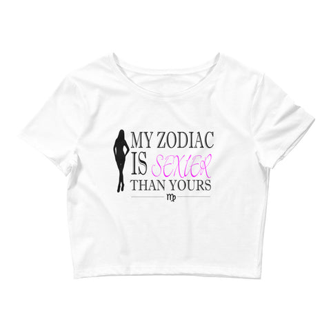 Zodiac is Sexier Fitted Crop (Virgo)