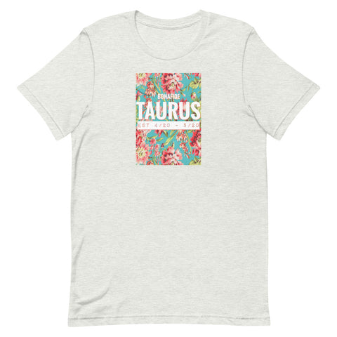 Light Floral Bonafide Taurus T-Shirt
