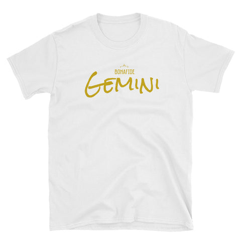 Bonafide Gemini T-Shirt (Gold)