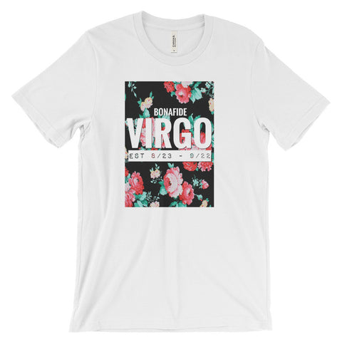 Floral Bonafide Virgo t-shirt