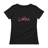 Bonafide Libra Scoopneck T-Shirt (Pink Edition)