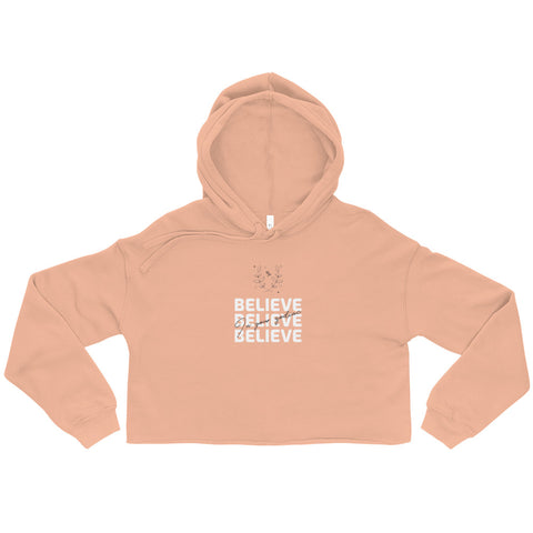 Believe Crop Hoodie (Capricorn)