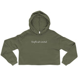 "One Word Describe" Crop Hoodie (Virgo)