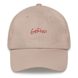 Bonafide Gemini Dad hat (Red Edition)