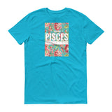 Light Floral Bonafide Pisces T-Shirt