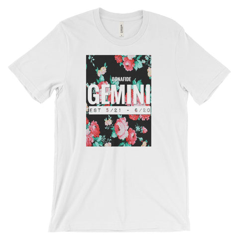 Floral Bonafide Gemini t-shirt