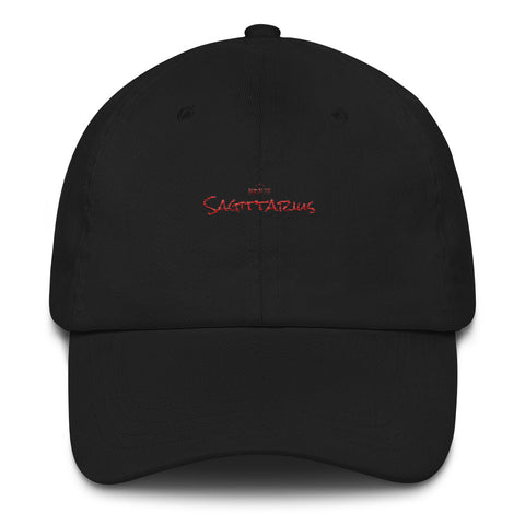 Bonafide Sagittarius Dad hat (Red Edition)