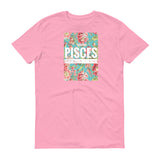 Light Floral Bonafide Pisces T-Shirt