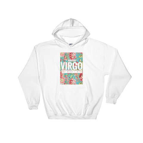 Light Floral Bonafide Virgo Hoodie