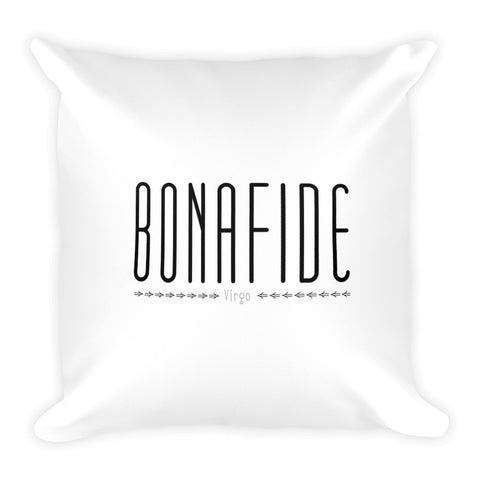 Bonafide Virgo Pillow - Bonafide Zodiac Apparel