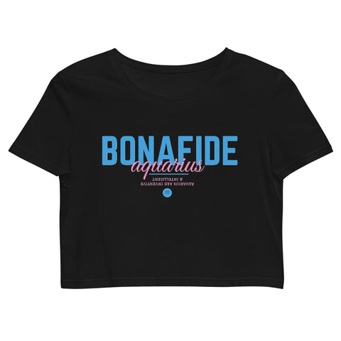 Big Bonafide Aquarius Organic Crop Top